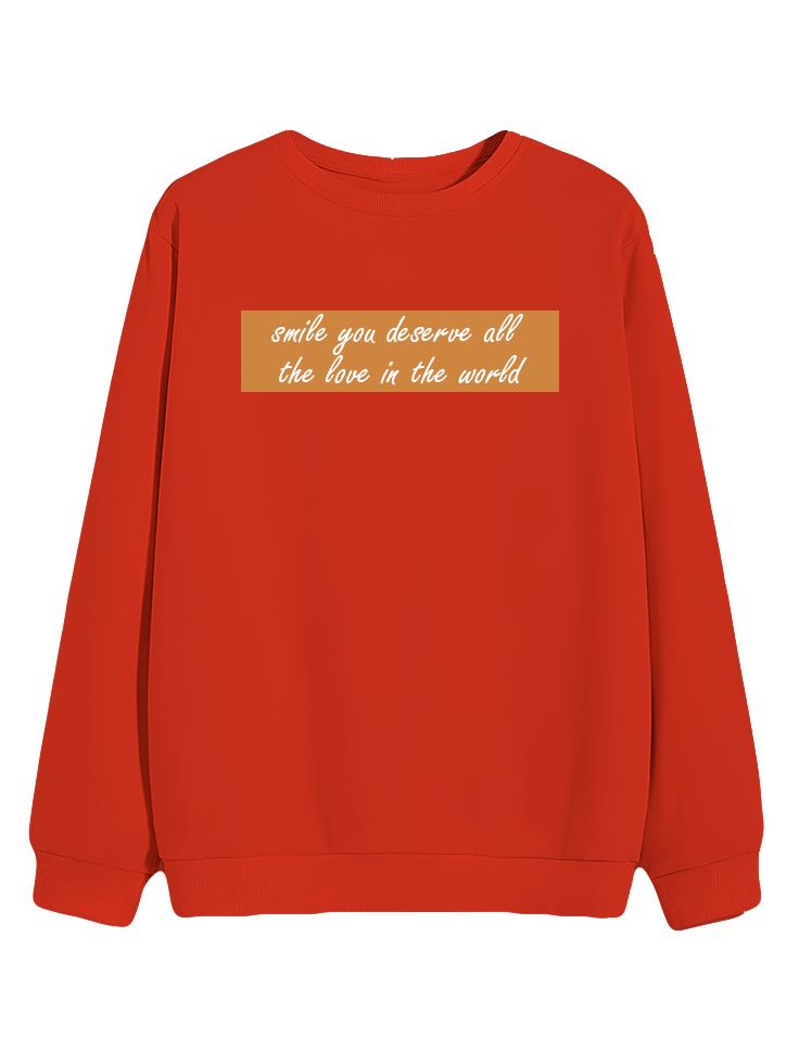 Smile - Sweatshirt