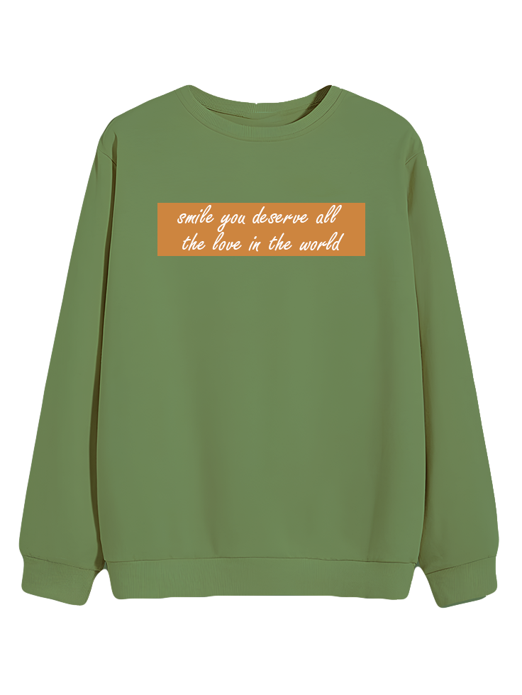 Smile - Sweatshirt